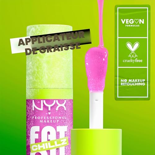 NYX Professional Makeup Fat Oil Lip Drip Gloss Huile Squalane Strawberry