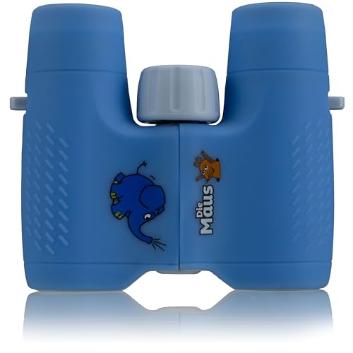 DieMaus 6x21 Kinderfernglas mit Beutel - Robustes und leichtes Fernglas für kleine Entdecker