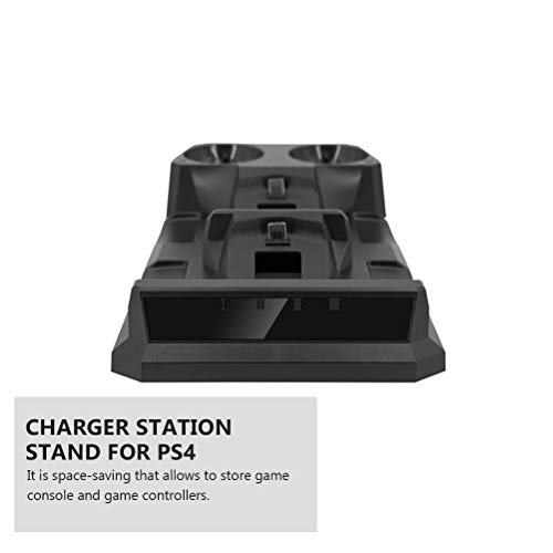 Mobestech Estação de carga de resfriamento multifuncional de prateleira de disco de controladores de