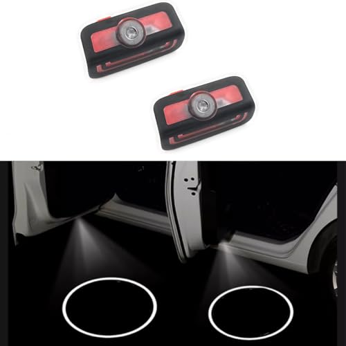 Luces LED proyectores de logo para puerta de coche 2pc miniatura 1