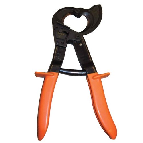 Huskie ToolsRI-500 10" Ratcheting Cable Cutter. Cuts Copper Cables up to 1.25" in Diameter and Aluminum Cables up to 500 MCM.