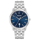 Bulova Men's Classic Sutton 3-Hand Calendar Date Quartz Watch, 40mm