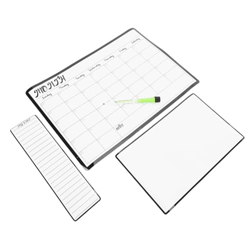 Jelquix Magnetic Dry Erase Calendar, PET Surface Whiteboard Planner with Powerful Magnet Backing, Smooth Writing Erasable Monthly Calendar, Ideal for Home Office School Refrigerator - Image 3