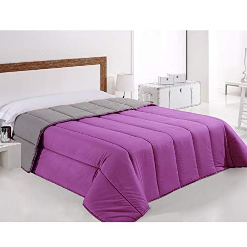 BUYGIFTS Relleno nordica de Microfibra 180X220 Gris Malva