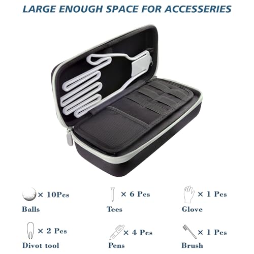 Caja portátil protectora de guantes de golf evita deformaciones 6