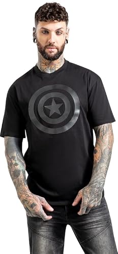 Marvel - Marvel T-Shirt - Comics Logo Heroes - S bis XXL - für Männer - Größe XXL - sand  - Lizenzierter Fanartikel