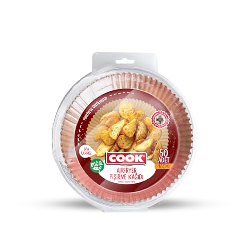 COOK Airfryer Pişirme Kağıdı Standart 16 CM x 50 Adet