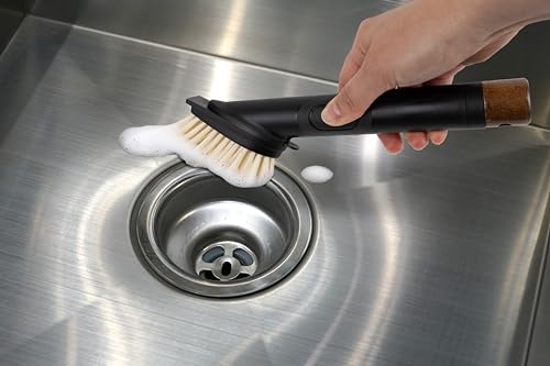 Image of Eco Soap Dispensing Brush Set