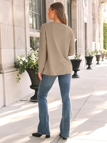Image of AUTOMET Womens Long Sleeve T Shirts Crewneck Sweatshirts