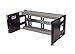 RCB1112BK15 Heavy Duty 4U Rackmount Adjustable Depth Industrial Din Rail Panel Designed for 2 Post or 4 Post EIA310 19 inch Server Rack