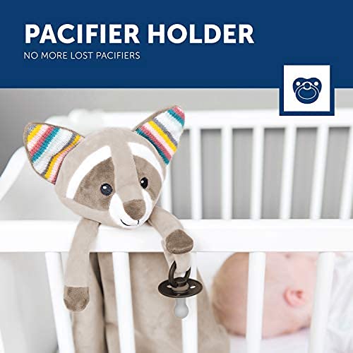 Miniatura 4 de Manta de seguridad para bebé, felpa Lovey Snuggler con música y sonidos relajantes, sensor de llanto, manta sensorial súper suave, lavable a