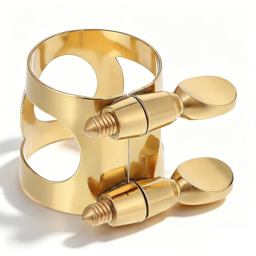 Alto Saxophone Mouthpiece Ligature Gold Sax Mouthpiece Fastener