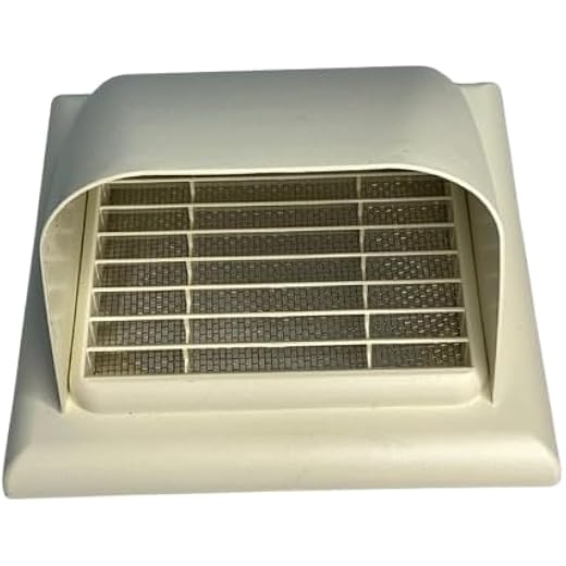 KARRY SWEDEN Exhaust Fan Outer Hole Cover with Cap TP002 E