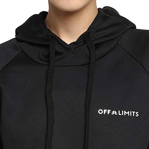 Image of OFF LIMITS-WMN PF Yoga Hoodie-Black for Womens
