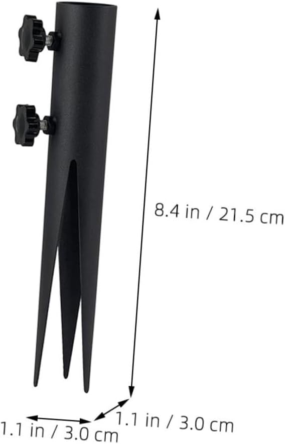 VICASKY 4pcs Metal Floor Nails Torch Stakes Stake Lights Outdoor Christmas Light