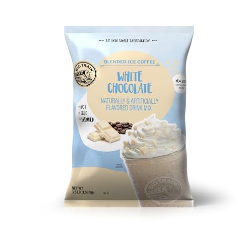 Big Train White Chocolate Latte Blended Ice Coffee Beverage Mix, 3.5 Pound (Pack of 1)