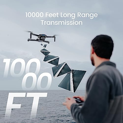Holy-Stone-GPS-Drone-with-4K-UHD-Camera-for-Adults-Beginner-HS360S-249g-Foldable-FPV-RC-Quadcopter-with-10000-Feet-Control-Range-Brushless-Motor-Follow-Me-Smart-Return-Home-5G-Transmission