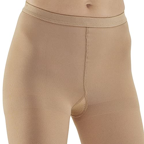 Ames Walker Aw Style 307 Medical 30-40Mmhg Extra Firm Compression Open Toe Pantyhose Beige Large #TOP4