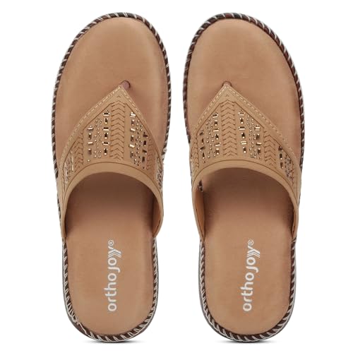 Image of ORTHO JOY doctor Footwear for women|| Fancy Footwear For Women || Orthopedic Women's Fancy Slipper /Sandal For Women