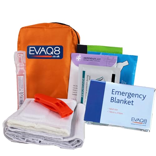 IFAK - Kit de primeros auxilios para trabajadores al aire libre, color naranja