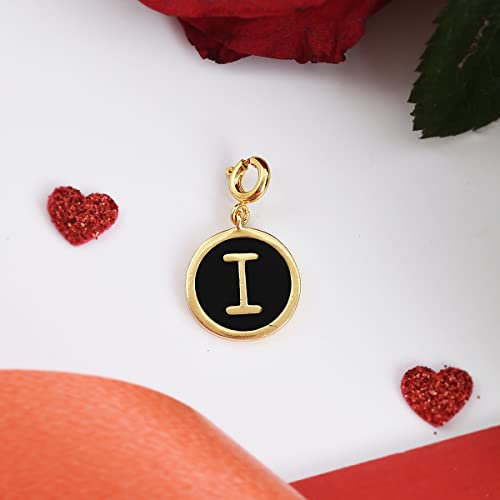 Alphabet I Enamel Charm - Collection