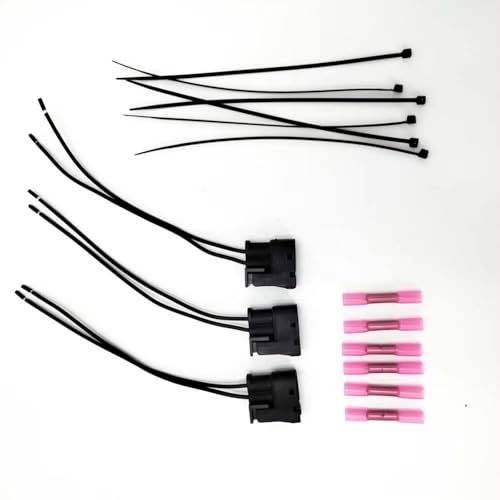 Conector de bobina de encendido compatible con Lexus SC400, cableado eficiente de 3 piezas 4