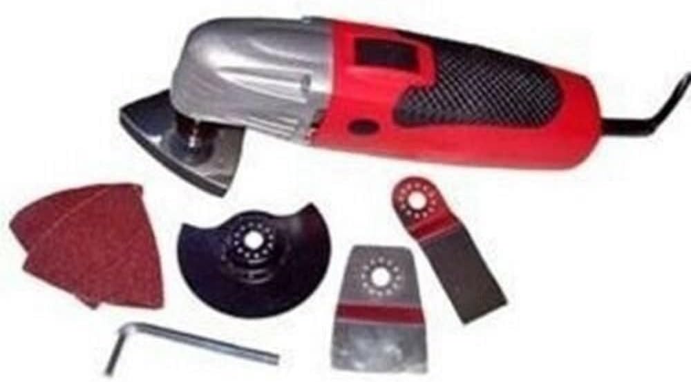 Electric Power Multi Function Vibrating Power Sander Cutter Offset Saw Tool Kit