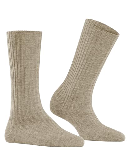 Image of FALKE Women's Cosy Wool Boot Socks, Warming, Merino Cashmere, Crew Length, Light Stockings, Trendy Clothing, 1 Pair