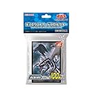  Konami Yugioh – 100 Kartenhüllen mit schwarzem Drachen mit roten Augen