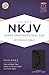 NKJV Large Print Personal Size Reference Bible, Charcoal LeatherTouch Indexed