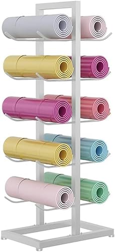 Support de rangement pour tapis de yoga au sol contre le désordre