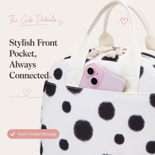 Image of LOVELYWIND Lunch Box for Women Cute Lunch Bags for Women Lunch Tote Bags Reusable Insulated Lunch Box Large Capacity Reusable Insulated Cooler for Work or Travel Gifts or Beach