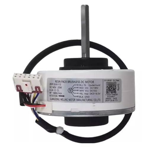 Moteur ventilateur climatisation DC ZKFP-20-8-113 haute précision