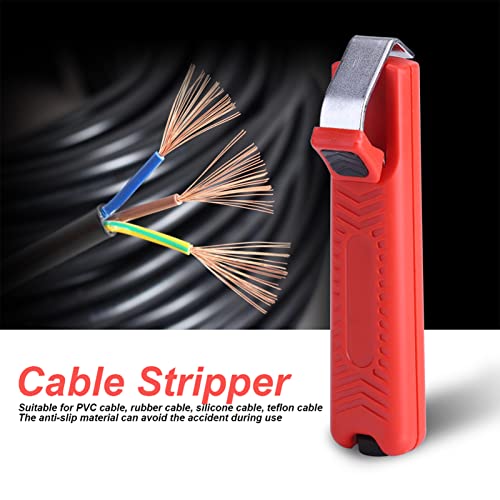 VIFERR Wire Stripper 8-28mm Mini Cable Stripper Adjustable Stripping Plier Crimping Tool Electrical Tools Terminal Crimper for PVC Rubber Silicone Cable - Image 3