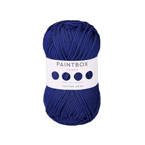 Paintbox Yarns 100% Cotton Aran Yarn 1.76oz (50g),...