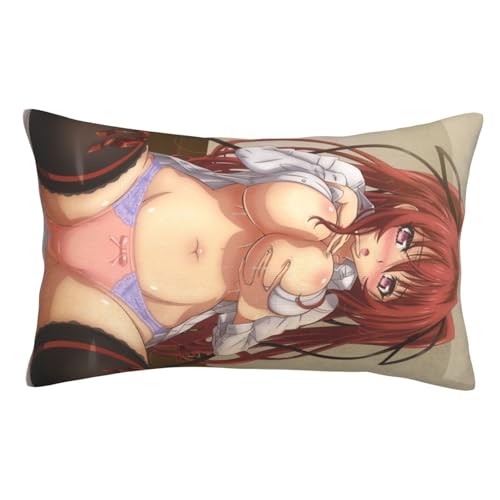 新妹魔王の契約者 枕カバー クッションカバー 腰枕 ファスナー付き 軽量で肌触りが良い お昼寝 ヘッドレスト ソファー 背もたれクッション20"x30"