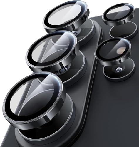 Image of Lensarmor Compatible with Galaxy S26 Ultra Black Camera Ring Protector (1 Pack) - Premium Metal Camera Lens Ring, Military-Grade Protection, Scratch Resistant Case-Friendly Fit