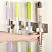 Produktbild Gerätehalter,Transwen Wand Mop Organizer Halter Pinsel Wandhalterung Ordnungsleiste Wandhalter für Mopp, Besen und Gartenwerkzeug Küche Werkzeug (Zufällige Farbe)