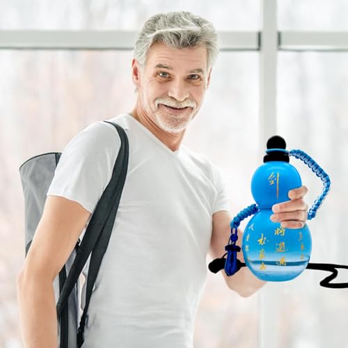 Botella de calabaza de gran capacidad contra la sed en exteriores 3
