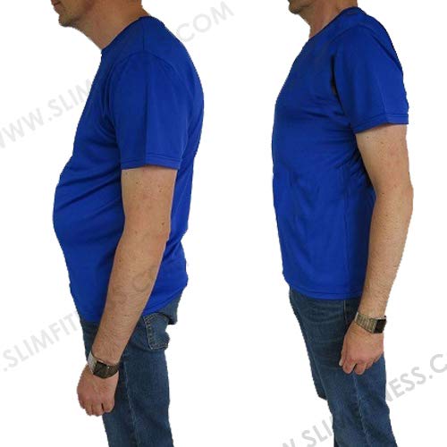 Slim Alta Compressão Postura Cinta Modeladora Masculina Fit (Preto, G)