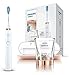 Produktbild Philips Sonicare DiamondClean Elektrische Zahnbürste HX9396/89 - Schallzahnbürste mit 5 Putzprogrammen, Timer, USB-Reise-Ladeetui & Ladeglas  Rose Gold