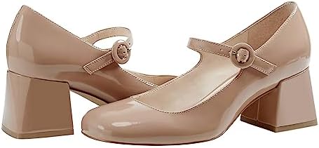 Marc Fisher LTD Women's NESSILY Pump, Nude 110, 7 | Image 5