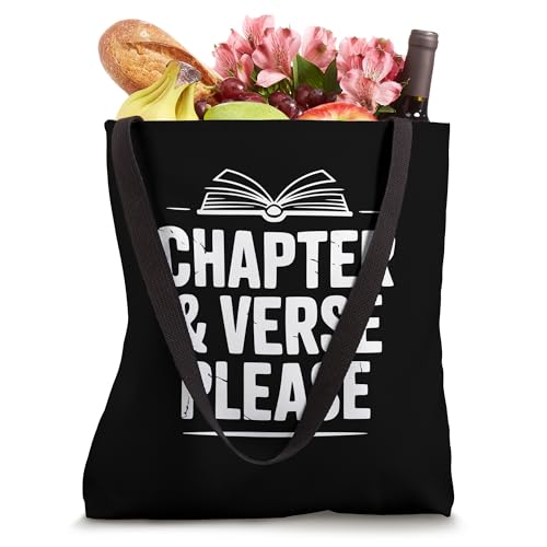 Bolsa Tote con frase literaria Chapter & Verse miniatura 4