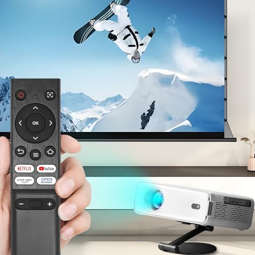 Image of Remote Control Compatible with Aurzen EAZZE D1 D001 Portable Projector | 1-Pack,Precise Control,Quick Button Response,and Long-Llasting Durability,by Khotilong.