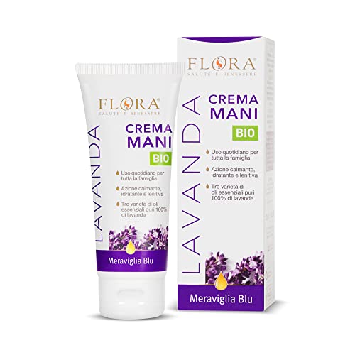 Flora Blue Lavender Hand Cream Bio Bdih, Lavandel - 100 ml