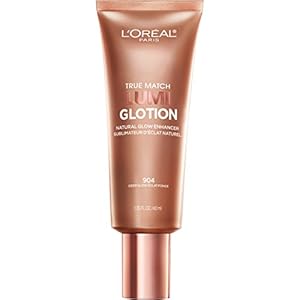 L'Oreal Paris Makeup True Match Lumi Glotion, Natural Glow Enhancer, Illuminator Highlighter, Bronzing Drops For a Sun-Kissed Glow, 904 Deep