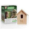 Spy Birdhouse - Bird Box, Window Bird House and Bird Houses for Garden - Bird House Kits for Kids, Craft Kid See Through Bird Nesting Box without Bird Box Camera - Wooden Small Bird House Craft Kit.