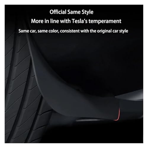 Guardabarros para coche Tesla Model 3 Highland evitan daños de grava 7