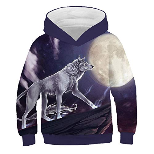 Sweat à capuche animal pour enfants idéal pour l'école et le sport en plein air