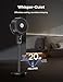 PELONIS Smart Pedestal Fan for Bedroom, Standing Fan, Dual Layed Blades (9+7 Blades), DC Motor, App/Alexa/Google, 150° + 135° Auto OminiFlow, 20dB, 9 Speeds, 26 ft/s, Remote, 9H Timer, Air Circulator